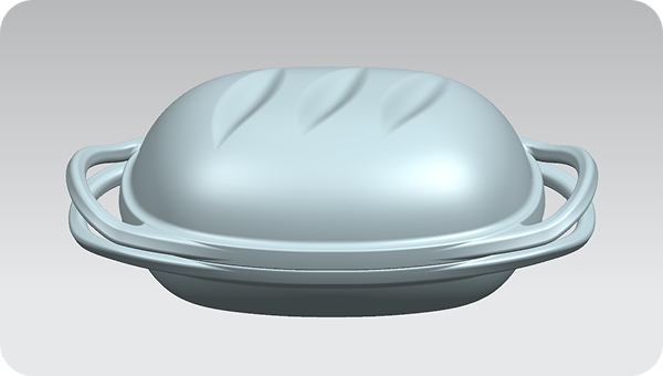 Dessin 3D personnalis&eacute; de nouveau produit