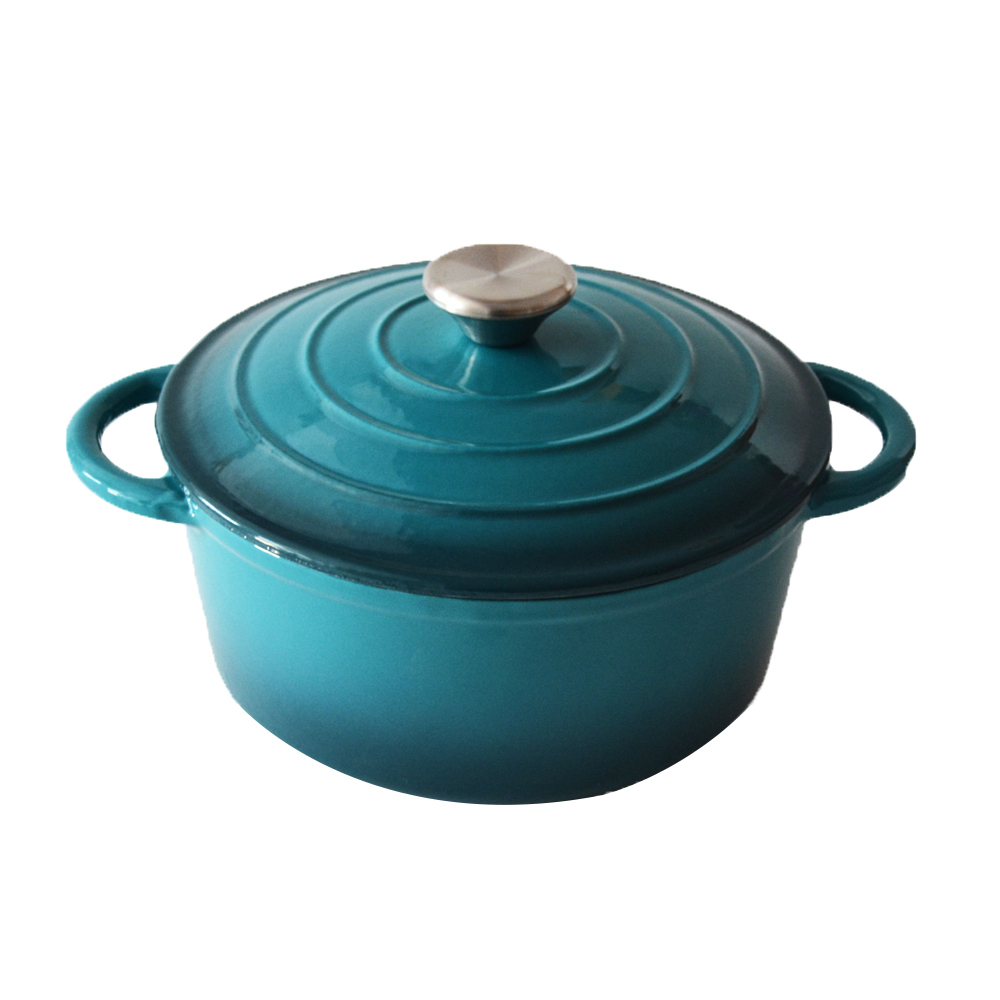 Cocotte en fonte &eacute;maill&eacute;e