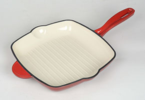 Batterie de cuisine en fonte émaillée 