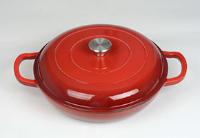 Batterie de cuisine en fonte émaillée 