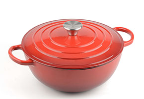 Batterie de cuisine en fonte émaillée 