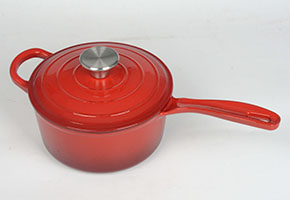Batterie de cuisine en fonte émaillée 