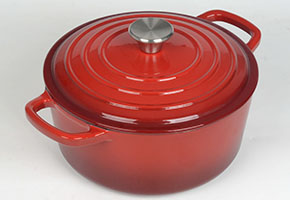 Batterie de cuisine en fonte émaillée 