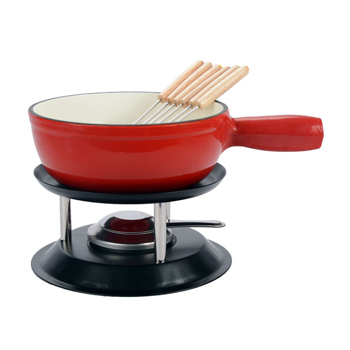 Caquelon &agrave; fondue en &eacute;mail