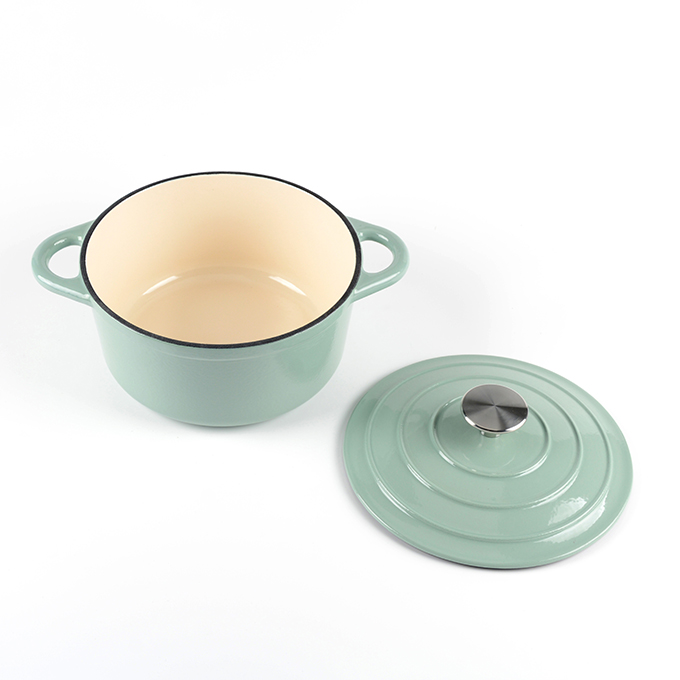 Four hollandaise en fonte &eacute;maill&eacute;e OEM/ODM Taille/Couleur/Logo