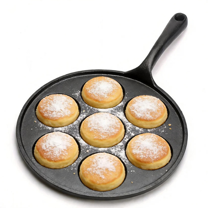 Po&ecirc;le &agrave; cr&ecirc;pes plusieurs pi&egrave;ces en fonte