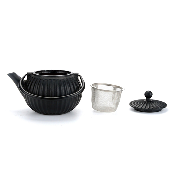 Bouilloire &agrave; th&eacute; en fonte avec infuseur Tetsubin japonais