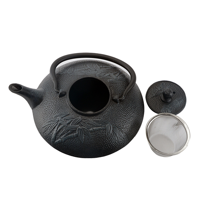 Th&eacute;i&egrave;re en fonte ZY0,8&nbsp;L avec motif bambou