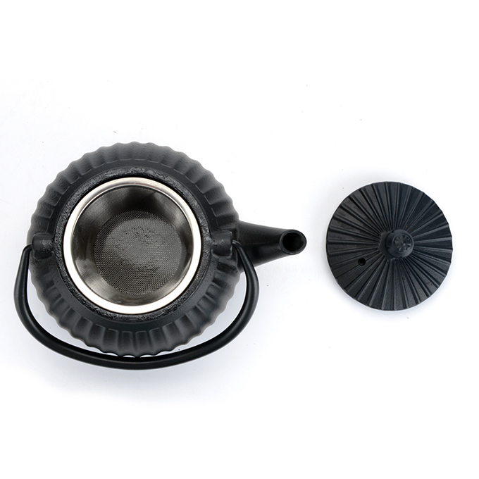 Bouilloire &agrave; th&eacute; en fonte avec infuseur Tetsubin japonais