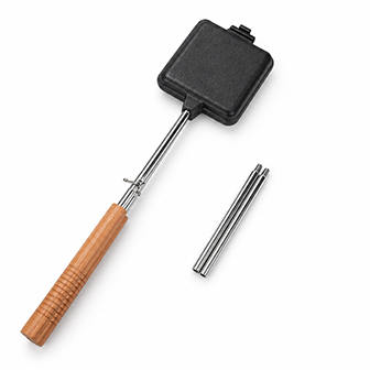 Petite tarte carr&eacute;e en fonte