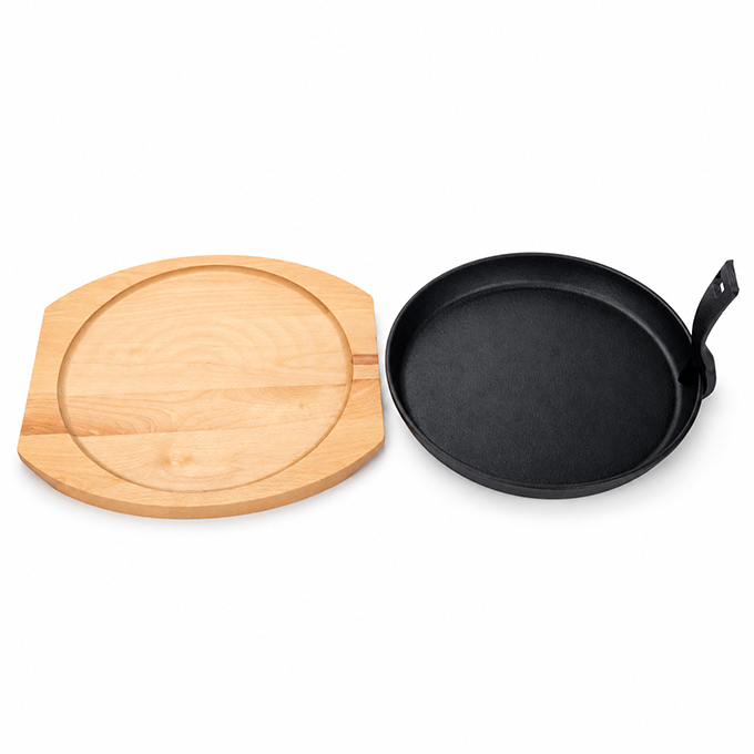 Po&ecirc;le &agrave; fajita en fonte