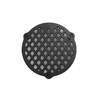 Grille de barbecue en fonte avec pieds