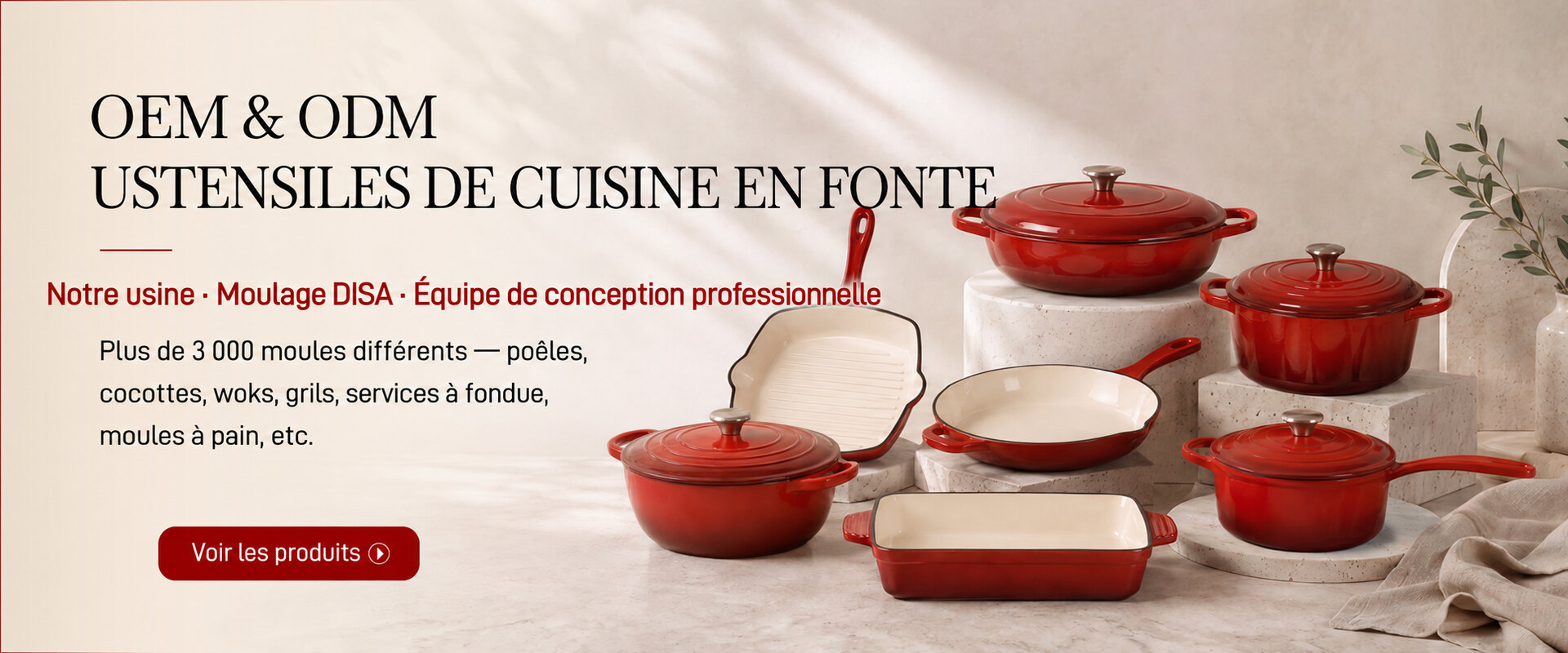 banner - cast iron cookware