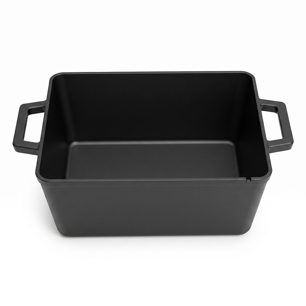 Moule &agrave; pain carr&eacute; en fonte 6,2&nbsp;L/9,2&nbsp;L