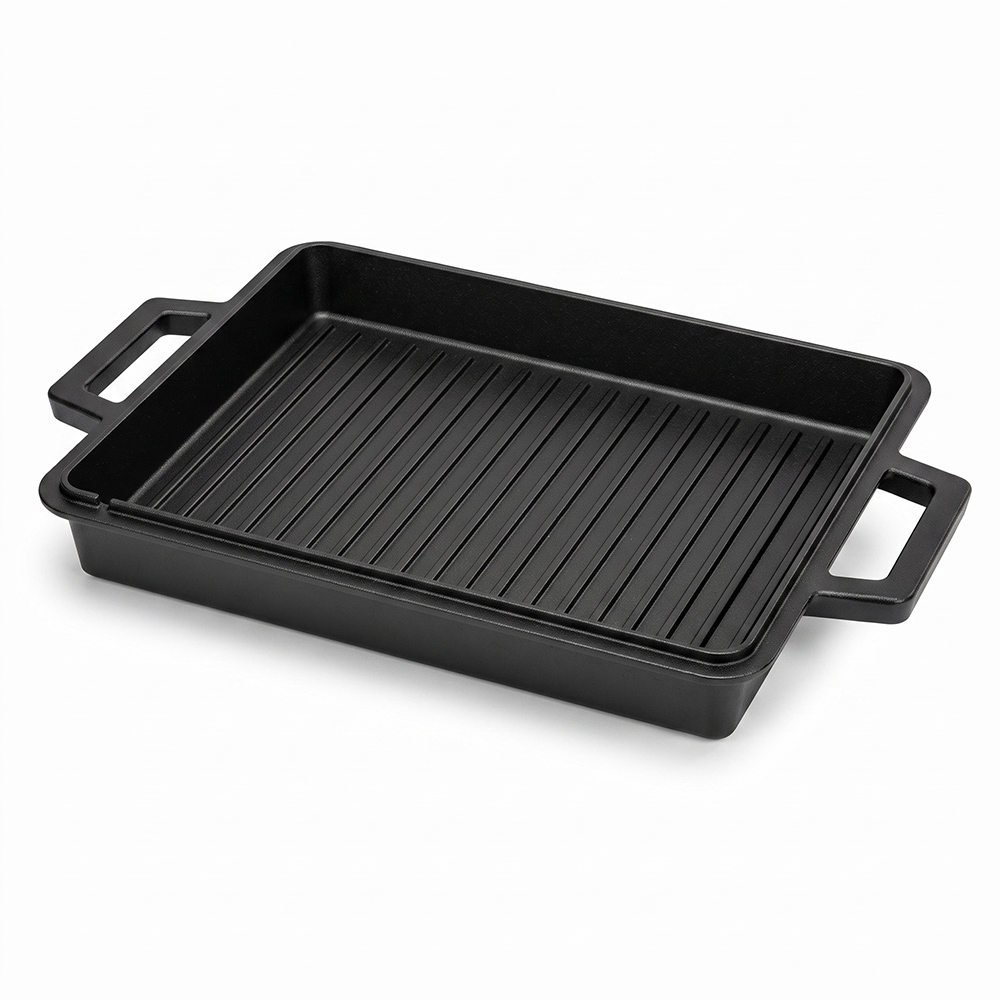 Moule &agrave; pain carr&eacute; en fonte 6,2&nbsp;L/9,2&nbsp;L