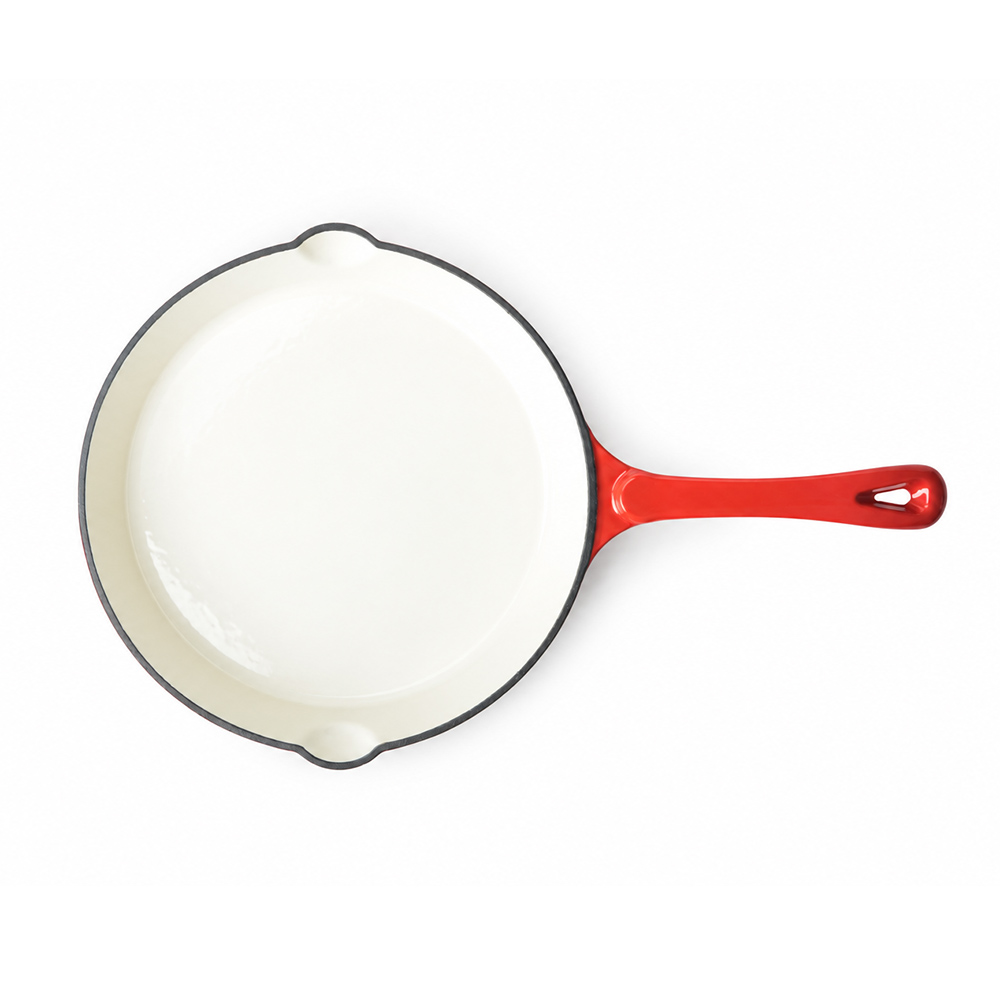 Po&ecirc;le ronde en fonte &eacute;maill&eacute;e de 24,7&nbsp;cm