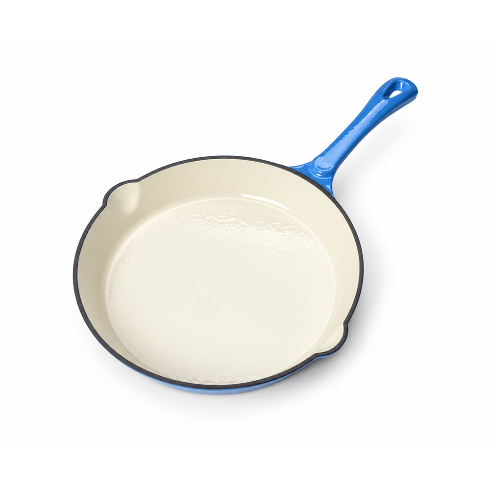 Po&ecirc;le ronde en fonte &eacute;maill&eacute;e de 24,7&nbsp;cm
